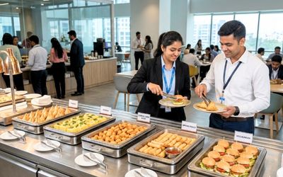 Corporate cafeterias